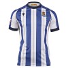 Camisola + Calções Real Sociedad Criança Equipamento 1ª 2025-26